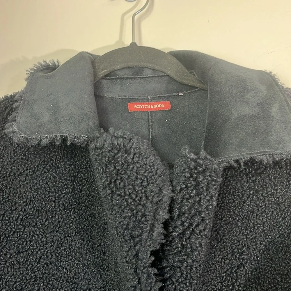 Scotch & Soda reversible teddy coat